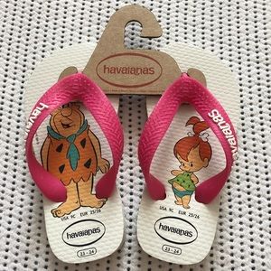 New Flintstones havaianas flip flops